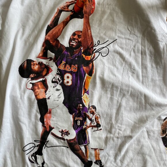 The Answer & The Black Mamba Kobe Sergio Calabasas Shirt Sz XL - Picture 8 of 12